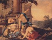 Laurent de la Hyre Mercury Takes Bacchus to be Brought Up by Nymphs china oil painting reproduction